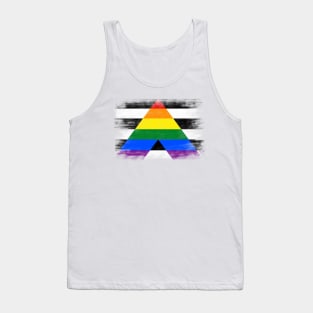 Straight Ally flag Tank Top